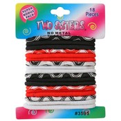 18 Pcs No Metal Elastics