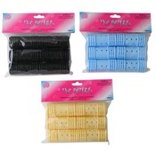 6 Pcs Large Snap Around Rollers