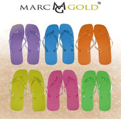 Marc Gold - Ladies Flip Flop 6- Solid Colors