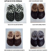 Mens Fur Lined Clogs