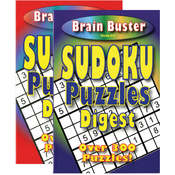 Brain Teasing Sudoku Puzzle Book Digest Size