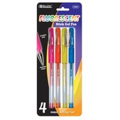 BAZIC Fluorescent Gel-Ink Pen