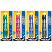 BAZIC 4-Color Neck Pen w/ Cushion Grip