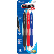 BAZIC Biz Black Color Stick Pen (6/Pack)