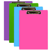 BAZIC PVC Multicolor Flat Clipboard