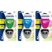 BAZIC Dual Blades Sharpener w/ Triangle Receptacle