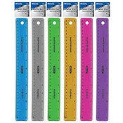 Bazic 12" (30cm) Shatterproof Flexible Ruler