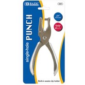 BAZIC Single Hole Paper Punch