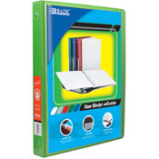 BAZIC 1/2" Lime Green 3-Ring View Binder w/ 2-Pockets