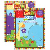 Luv U Zoo Giant Coloring &amp; Activity Book