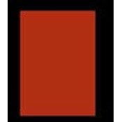 BAZIC 22" X 28" Red Poster Board