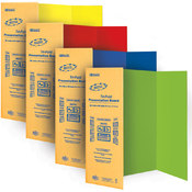 BAZIC 36" X 48" Assorted Color Tri-Fold Corrugated