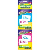 Bazic 36 Ct Addition &amp; Subtraction Mini Flash Card