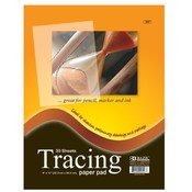 BAZIC 30 Ct. 9" X 12" Tracing Paper Pad