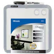 Bazic 8.5" x 8.5" Magnetic Dry Erase Board