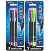 BAZIC Eclipse 0.5mm Mechanical Pencil w/ Clip Wholesale Bulk