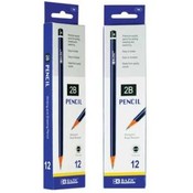 BAZIC #2B Premium Wood Pencil (12/Pack)