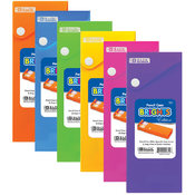 Bazic Assorted Color Slider Pencil Case