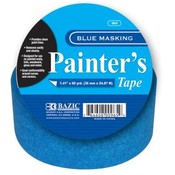 BAZIC 1.41" x 60 Yards Blue Painter's Masking Tape