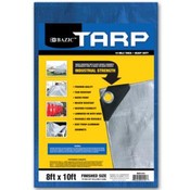 BAZIC 5' X 7' Multipurpose Blue Tarpaulin