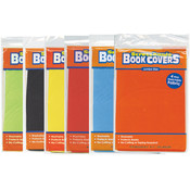 Assorted Color Stretchable Fabric Book Covers