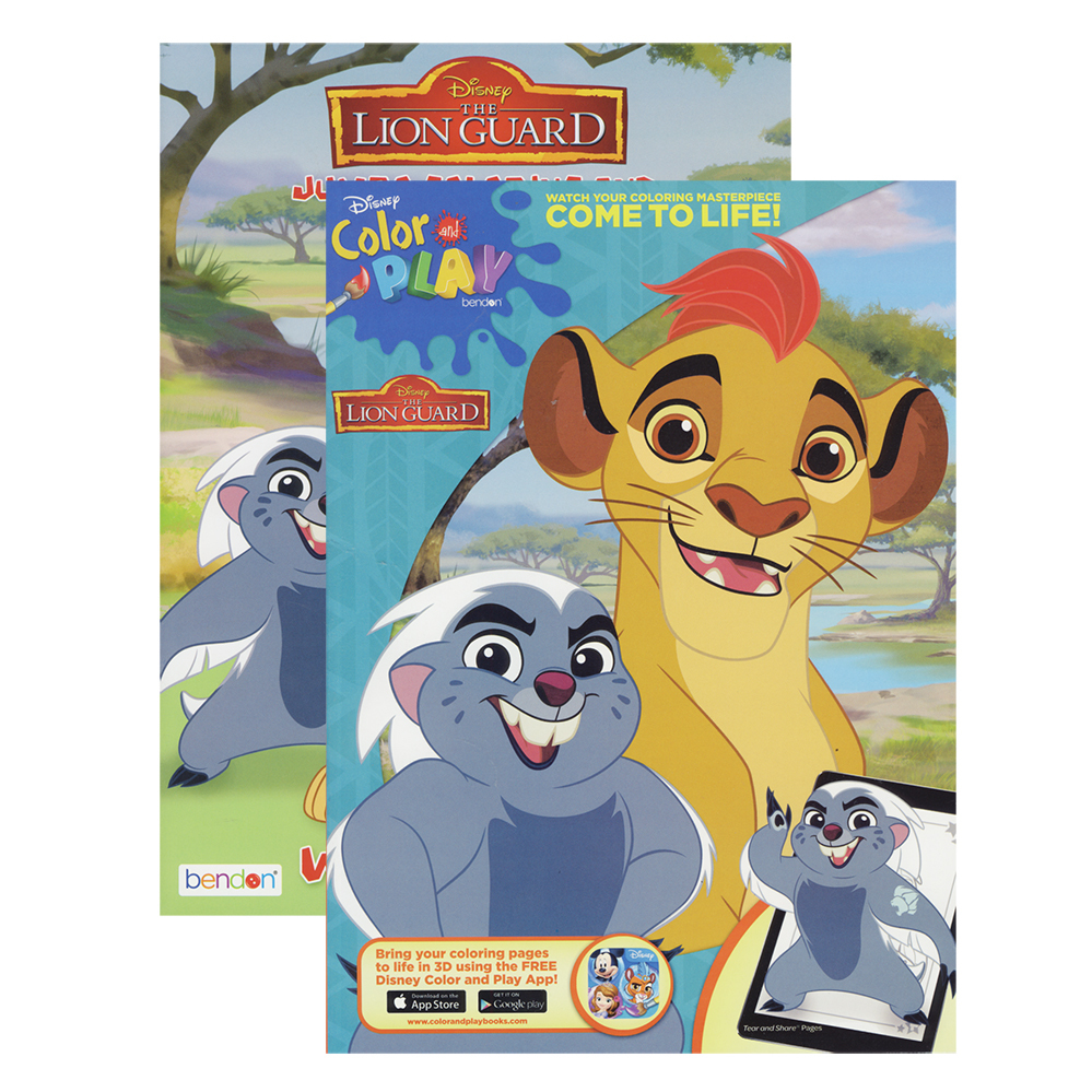 Wholesale Lion Guard Jumbo Coloring and Activity Book(72x.13)