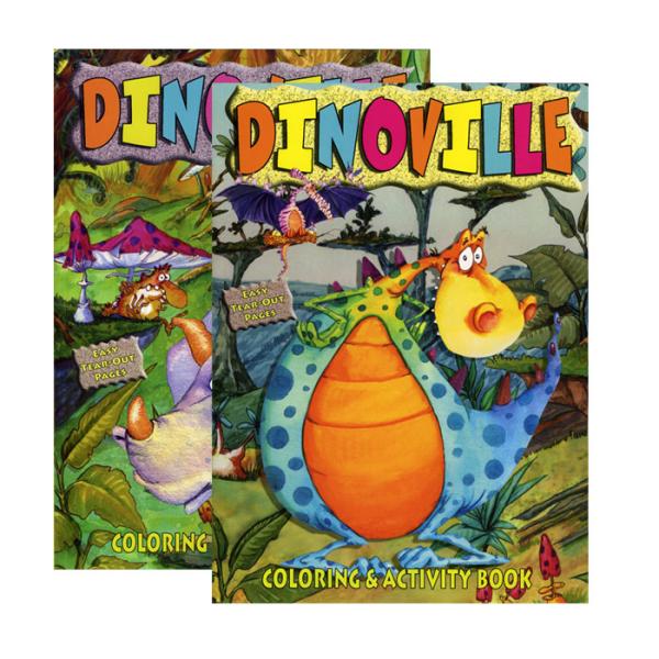 Wholesale Dinoville - Coloring & Activity Book(48x$1.29)