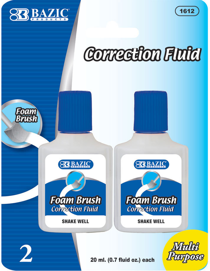 Wholesale BAZIC 15 ml/0.5 fl. oz. Correction Fluid(144x$1.19)
