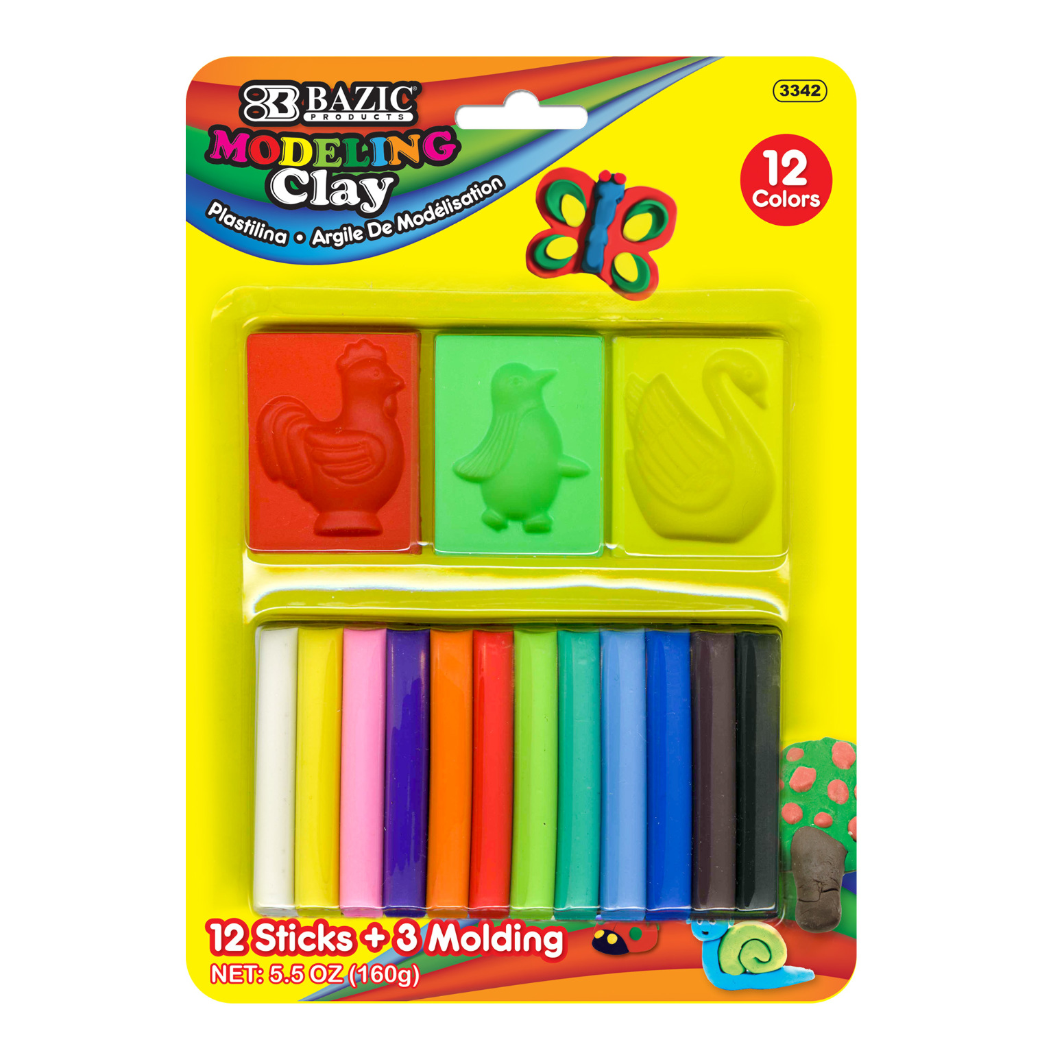 modeling clay molds