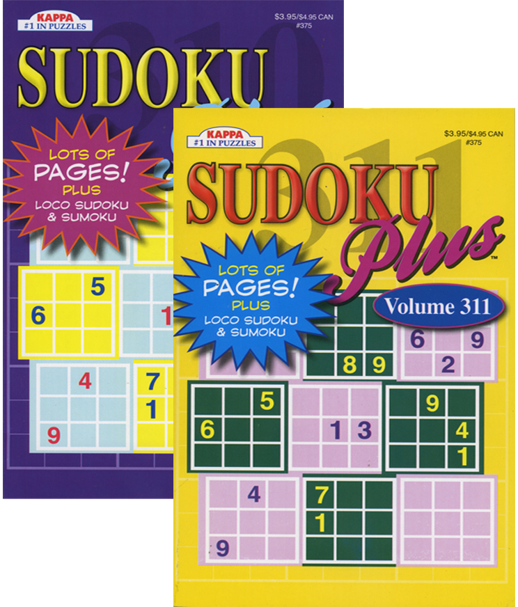 Wholesale KAPPA Sudoku Puzzles Book Digest Size (SKU 311408) DollarDays