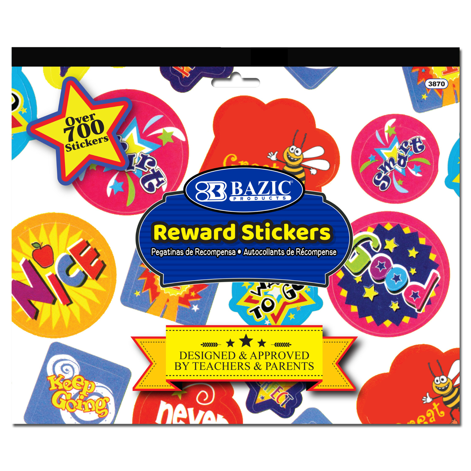 Bulk 700 Jumbo Reward Sticker Books Dollardays