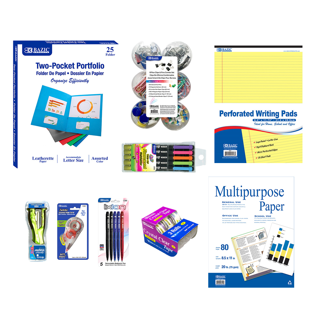 Wholesale Office Supplies Individual Work From Home Kit (SKU 2345363