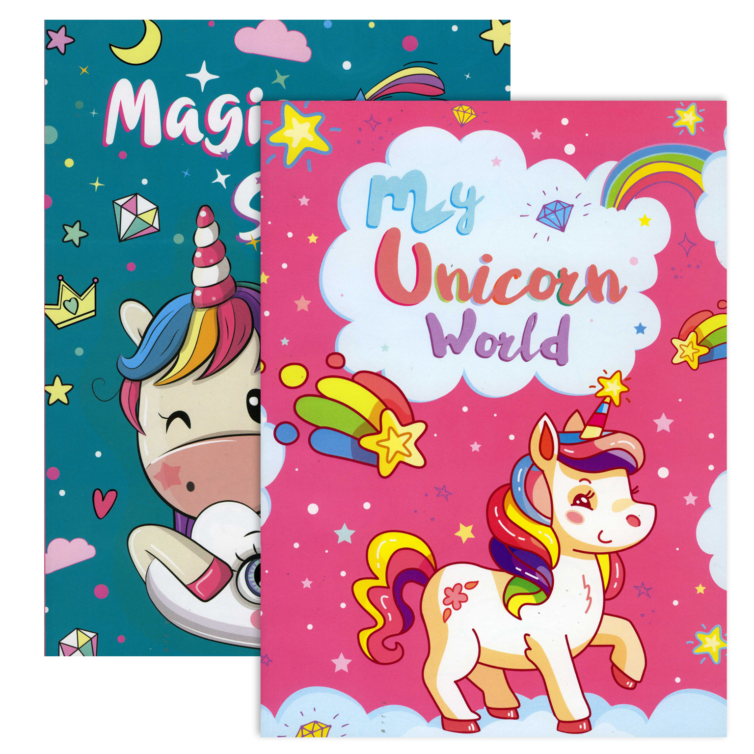 Wholesale Unicorn Coloring Books Assorted Titles SKU 2341314 DollarDays