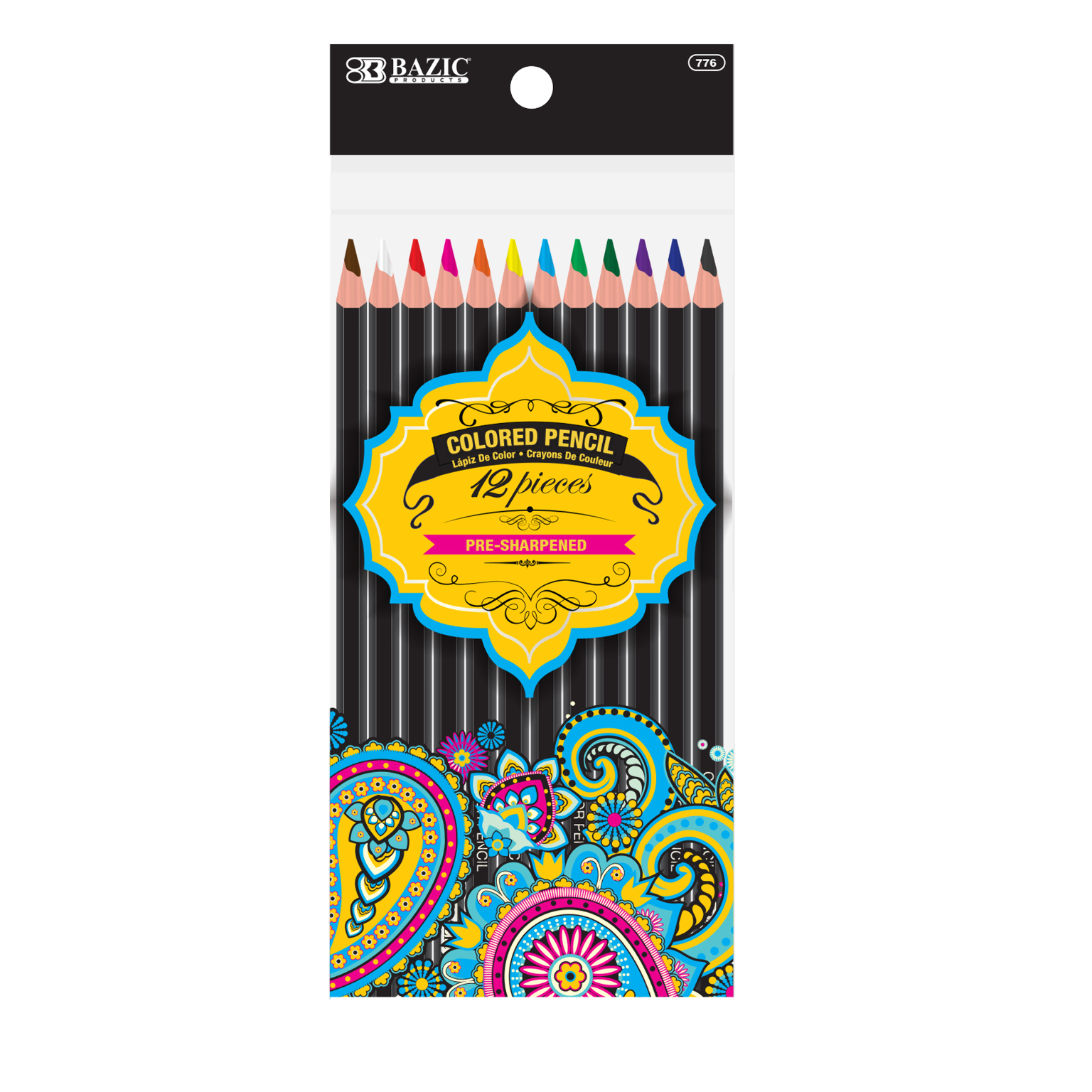 12 Pre Sharpened Color Pencils Wholesale DollarDays