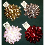 6" Confetti - Bow Assortment - Gift Decoration