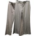 Missy Pant W/ Two Button &amp; Mock Fly Zipper Closure