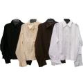 Women's Plus Size Long Sleeve Pin Tuck Blouse