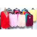 Long Sleeve Pullover With Striped Insert