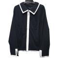 Plus Size Long Sleeved Blazer With Basic Collar