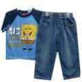 Sponge Bob 2pc Denim/Top Set