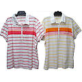 Womens Plus Size Short Sleeve Stripe Top