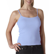 Bella Ladies 1x1 Rib Spaghetti-Strap Tank Top Baby