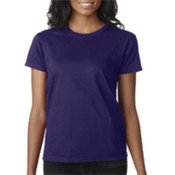 Gildan Ladies' T-Shirt Purple L