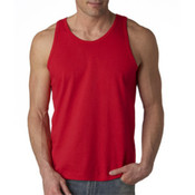 Mens Anvil Adult Heavyweight Tank Top Red Large