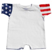 Code V Infant Stars &amp; Stripes Romper