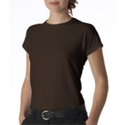Gildan Junior-Fit Softstyle T-Shirt Dark Chocolate S