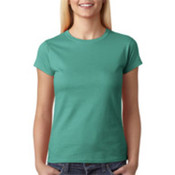 Gildan Junior-Fit Softstyle T-Shirt Scrub Green M
