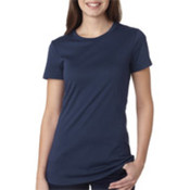 Bella+Canvas Ladies' Poly/Cotton Tee Navy M