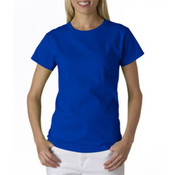 Anvil Ladies' Heavyweight Tee Shirt Royal Medium