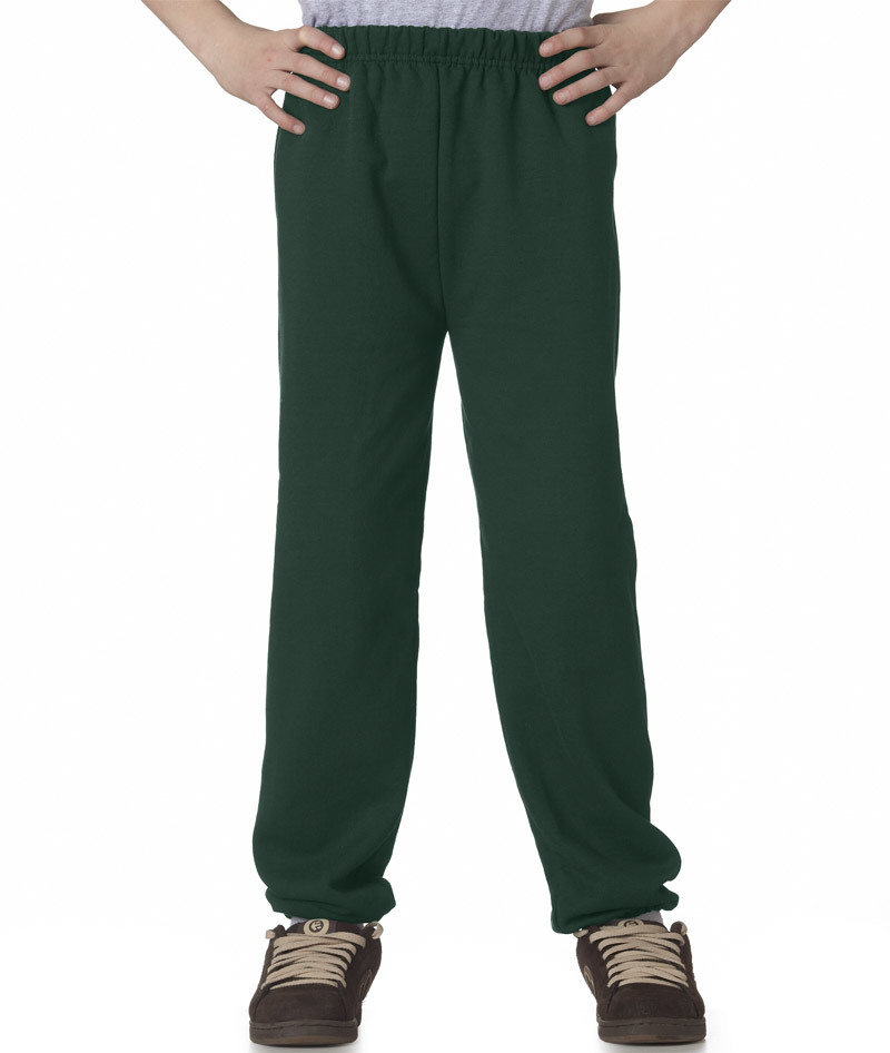 wholesale-jerzees-youth-nublend-sweatpants-forest-gre-dollardays